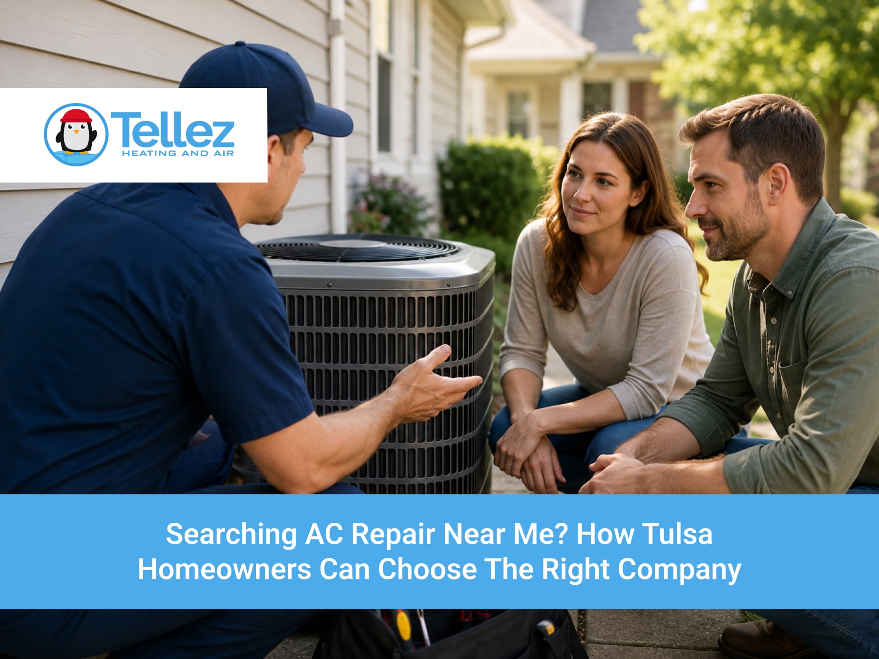 Searching “AC Repair Near Me”? How Tulsa Homeowners Can Choose the Right Company Searching "AC Repair Near Me"? How Tulsa Homeowners Can Choose the Right Company