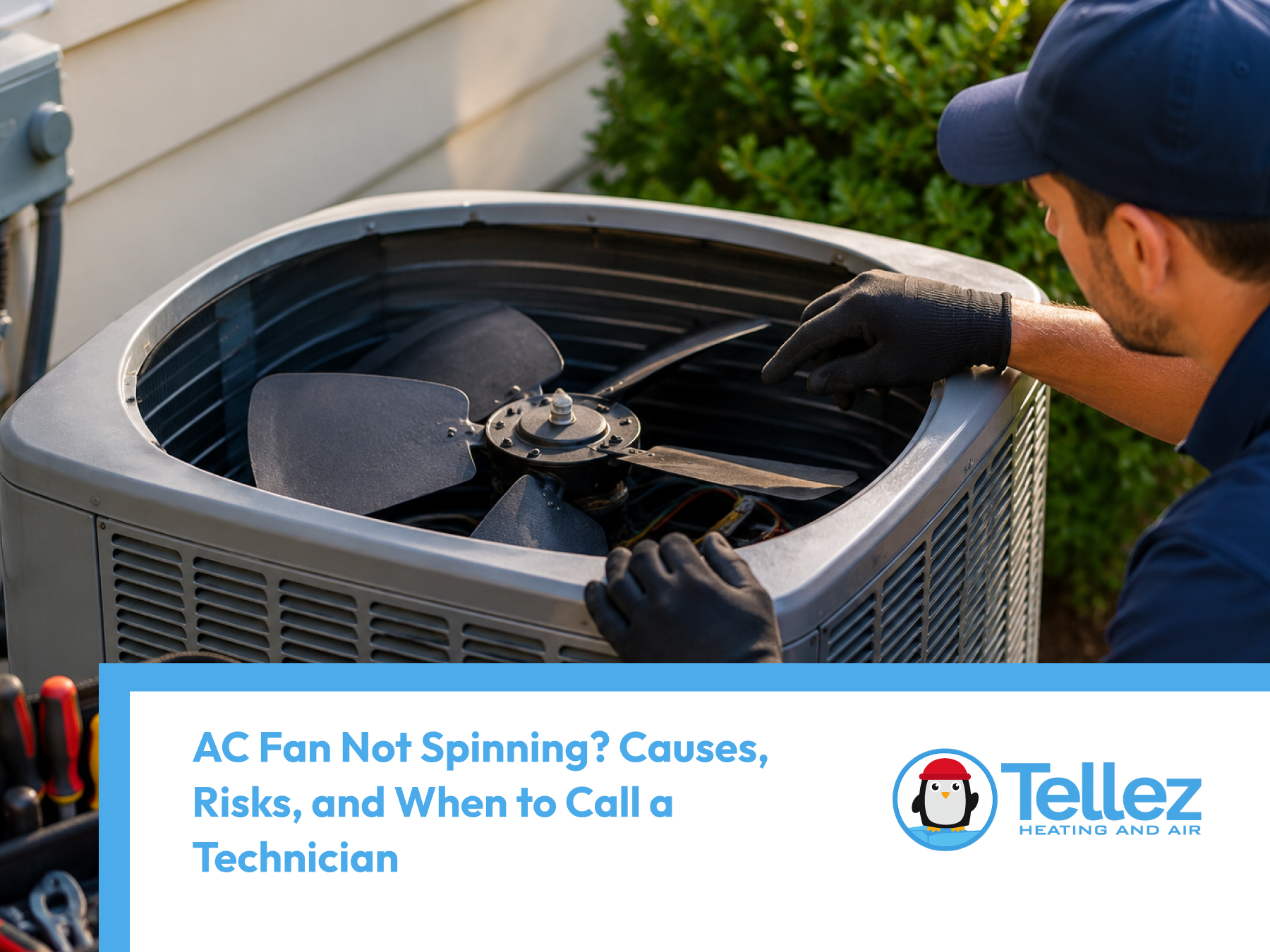 AC Fan Not Spinning? Causes, Risks, and When to Call a Technician AC Fan Not Spinning? Causes, Risks, and When to Call a Technician