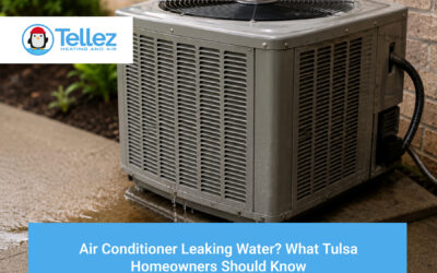 Air Conditioner Leaking Water? What Tulsa Homeowners Should Know (and Do Next)
