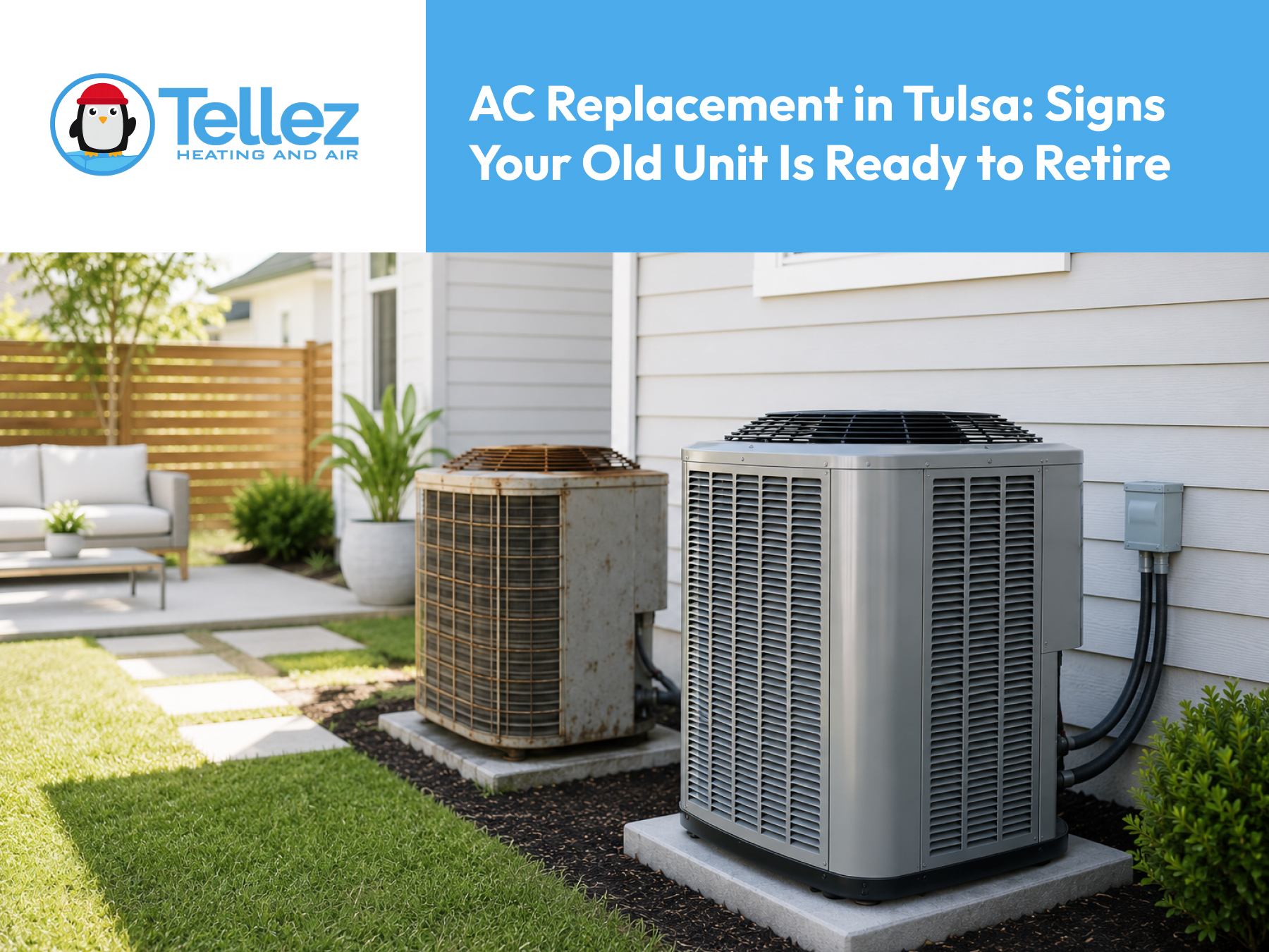 AC Replacement in Tulsa: Signs Your Old Unit Is Ready to Retire