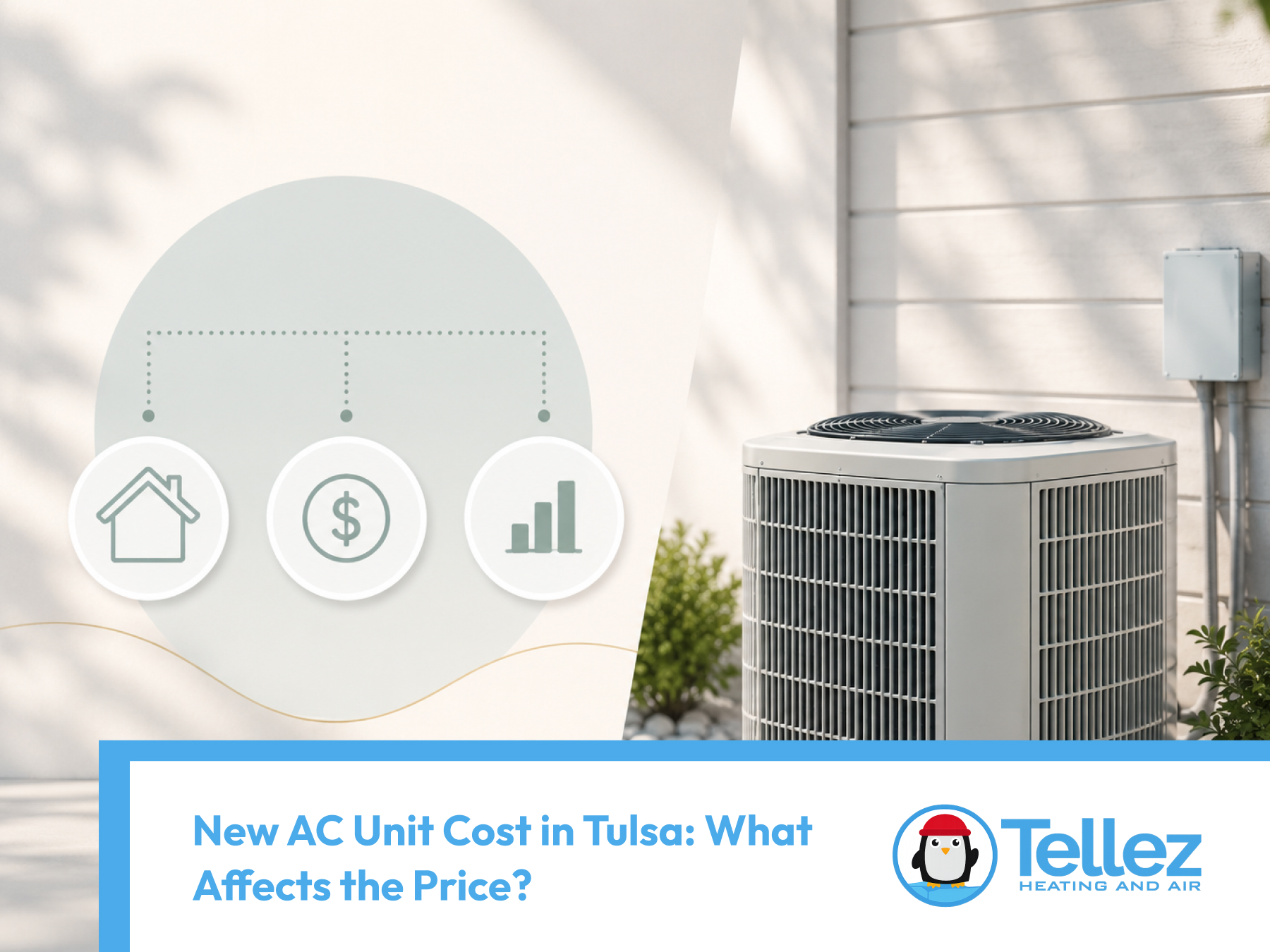 New AC Unit Cost in Tulsa: What Affects the Price?