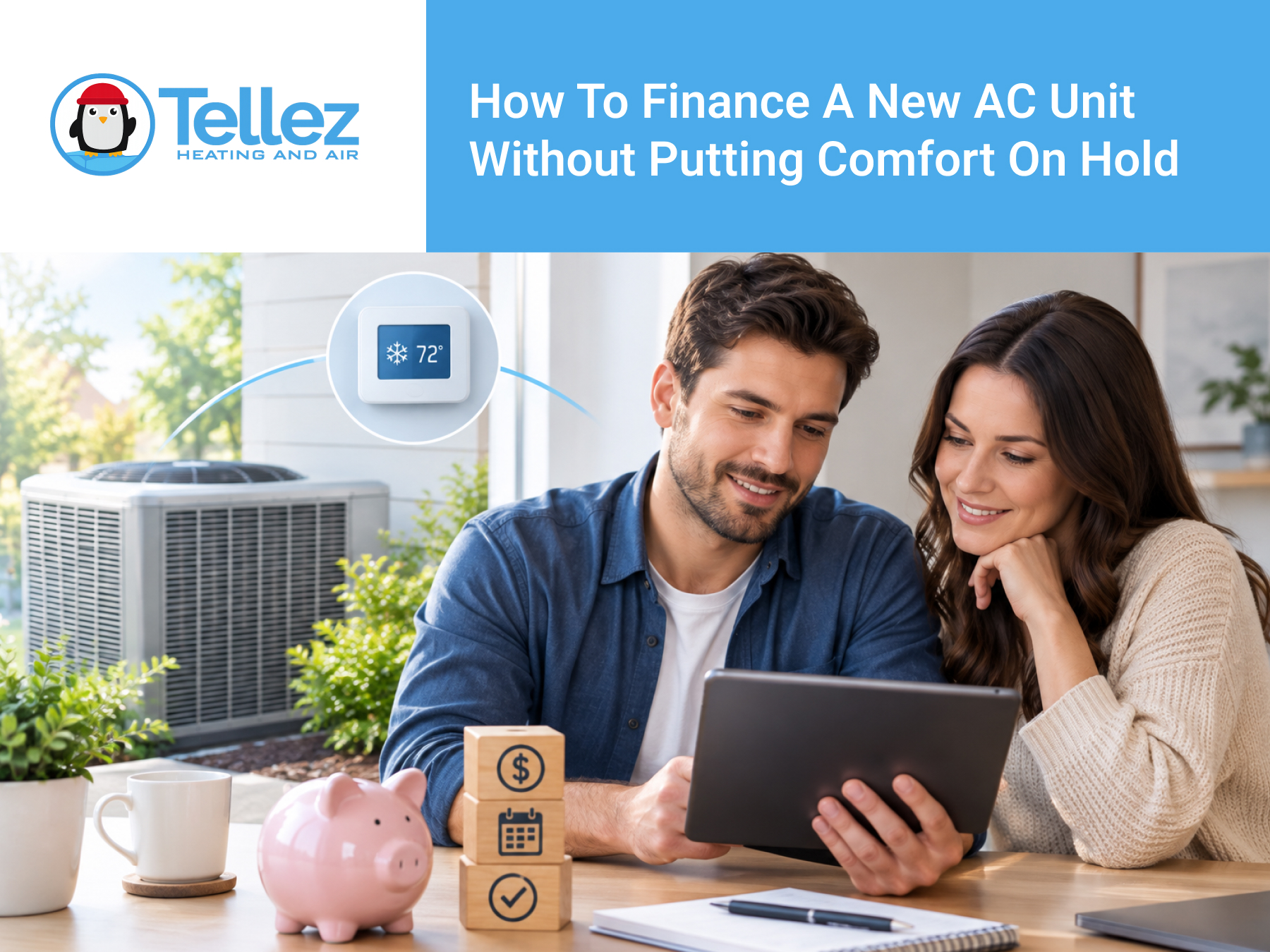How to Finance a New AC Unit Without Putting Comfort on Hold